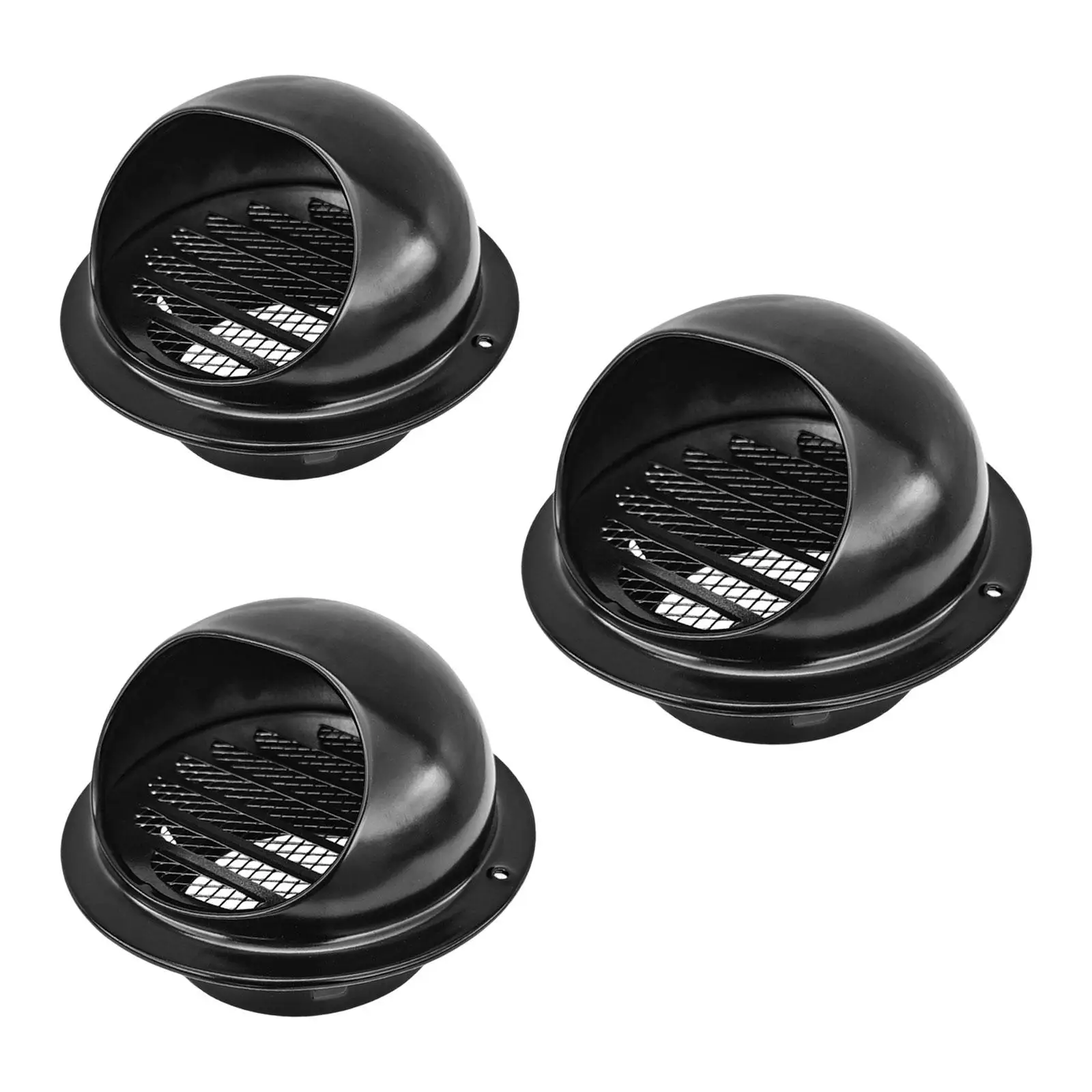 Stainless Steel Vent Cap Exhaust Hood Air Outlet Screen Mesh Grille Cover Windproof Rainproof for Range Hood