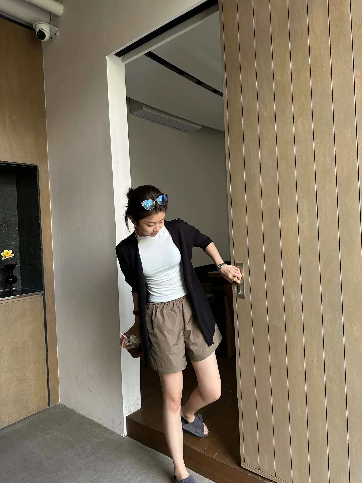 

Многофункциональный льняной вязаный кардиган без пуговиц с длинными рукавами, повседневная женская модная верхняя одежда