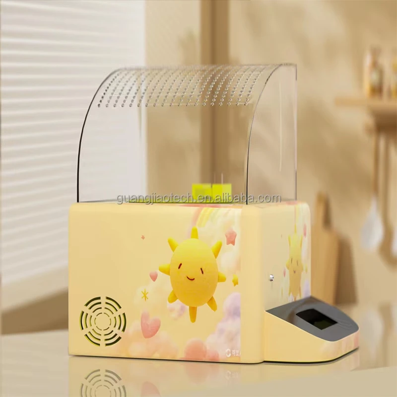 High Quality Mini Semi-Automatic Cotton Candy Vending Machine New Tabletop for Home & Party Use