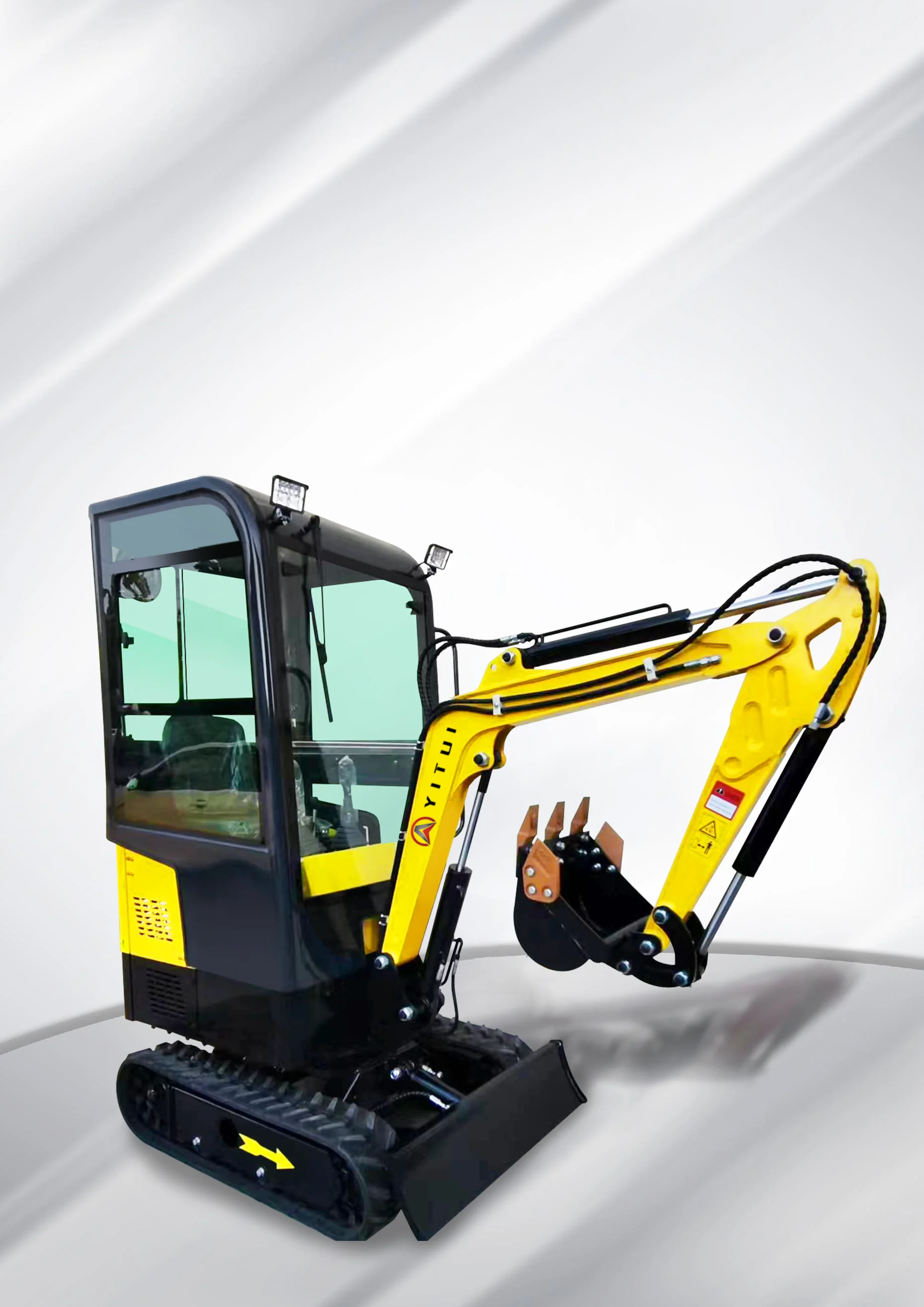 Mini Excavator diesel engine high quality Customized fast delivery multi functional cab Mini Excavator
