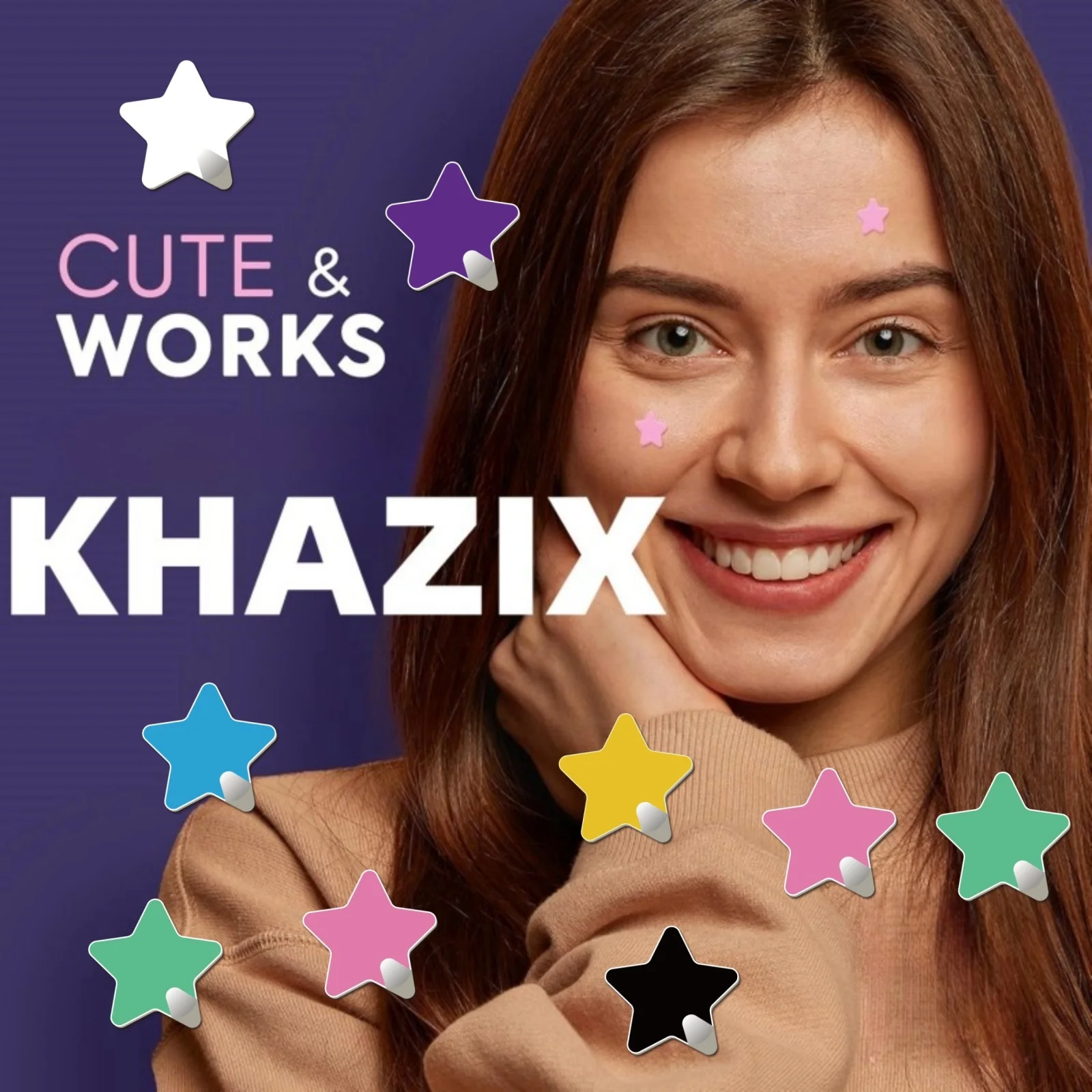 رقعة حب الشباب 280 نجمة، مقاومة للماء ومسامية، للاستخدام اليومي للوجه، غطاء بشرة الوجه وأساسيات العناية، العناية الشخصية.