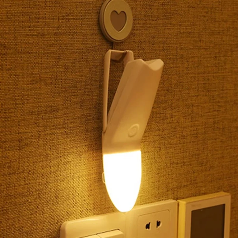 

AA05 3-Color LED Night Light Wall-Mounted Lamp Withtouch Switch Forreading Andbedside Use