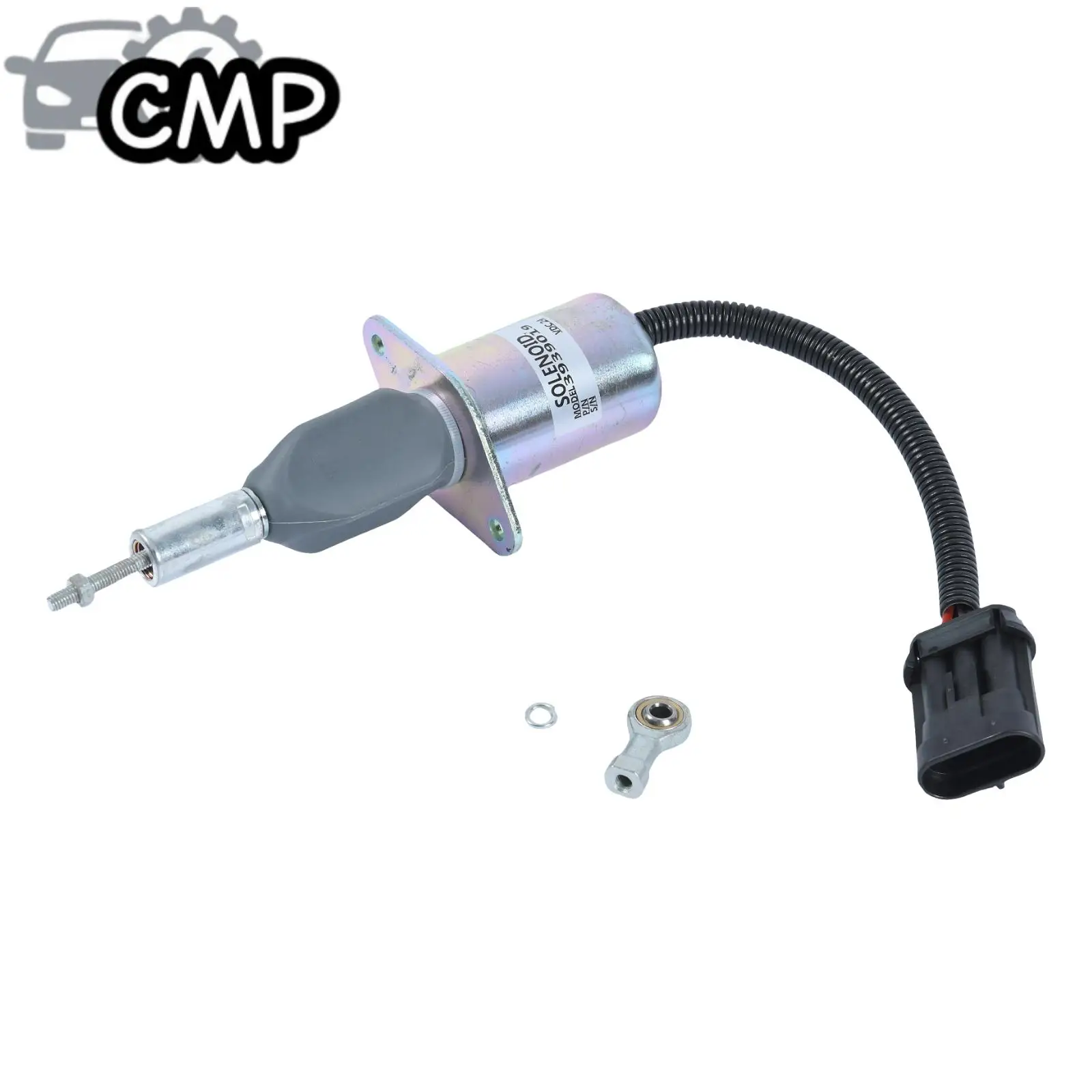 1pc 24V Fuel Shut Off Solenoid 3939019 3964622 Fits For Cummins Heavy Equipment Excavator Excavator Repair Replace Part