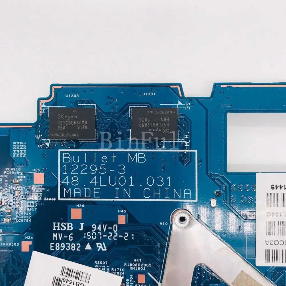 Placa base para ordenador portátil HP 803000 G1, 803000-001, 501-803000, 601-1040, 48.4LU01, 031, SR1ED, I5-4300U, CPU, 100% probado, OK