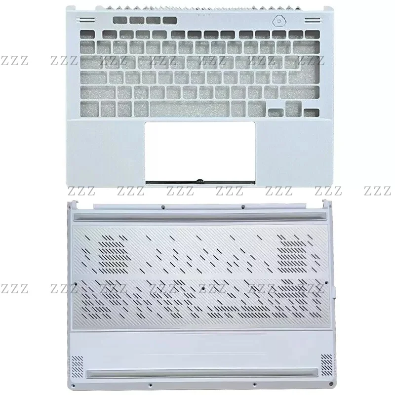 ZZ New for ASUS ROG 14 GA402 GA402R GU402 14in Palmrest Keyboard Cover+Bottom Case