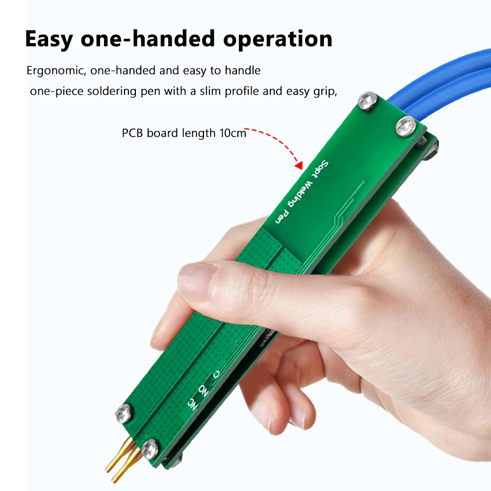 Copper Spot Welding Pen Multifunctional Spot Welding Machine Needle DIY Solder Pin Antioxidant Fire Prevention for 18650 Battery