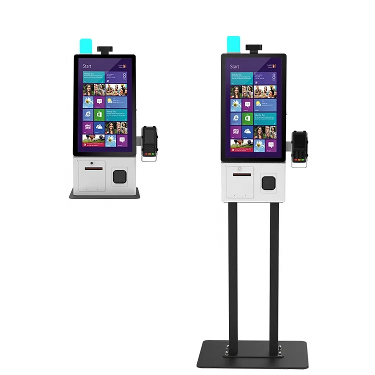 Automatic Touch Screen Self-service Payment Kiosk Food Self Ordering Machine for Restaurant