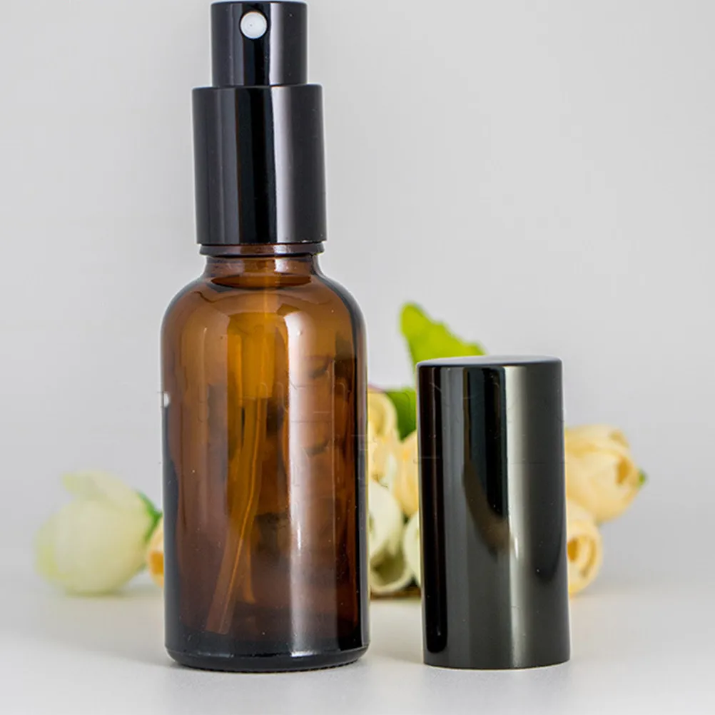 10Pcs 20Ml Glass Spray Bottles Lightweight Compact Refillable Travel Bottles for Perfume Essential Oil Toner Subpackaging Eco
