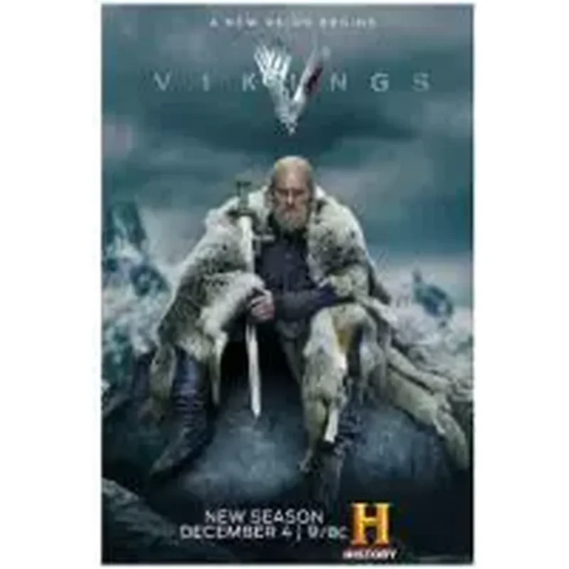

BD Blu-ray American TV Series Viking Legends Season 6 Collector's Edition Movie 4 Disc High Definition Box