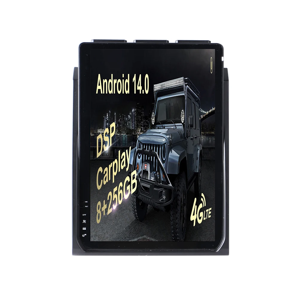 15.6 Polegada tela vertical android 13 rádio do carro para ford f150 2015-2021 carro multimidia player navegação gps estéreo dsp unidade principal