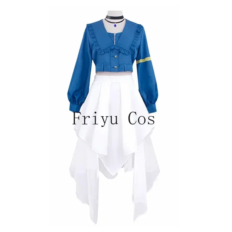 

Unisex Anime Cos Anon Chihaya Cosplay Costumes Sets Suit Student Uniform Dress Custom Size