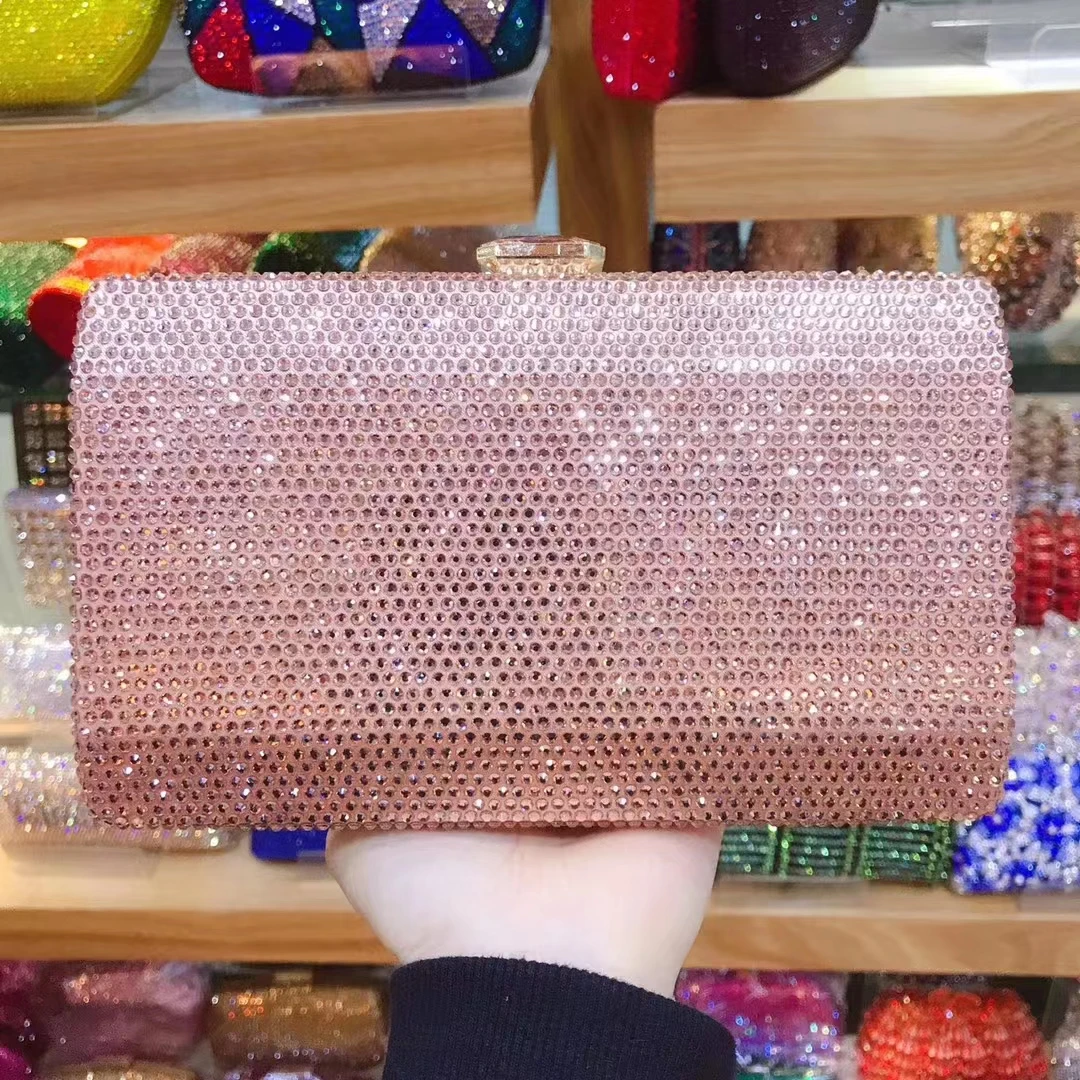 

Женский кошелек-клатч с камнями 9 видов цветов, женские вечерние сумки и сумочки, свадебные вечерние сумочки-клатчи стразы, сумки-минодьер