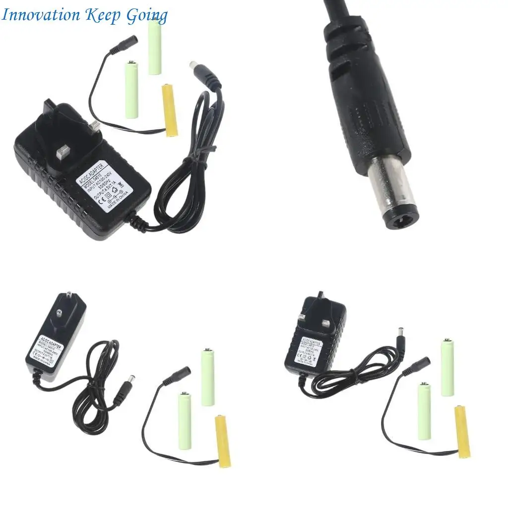 E65C AAA Battery Eliminators 4.5V AAA Battery Power Supply Adapter Replace 3PCS AAA Battery for Table Lamp,Motion