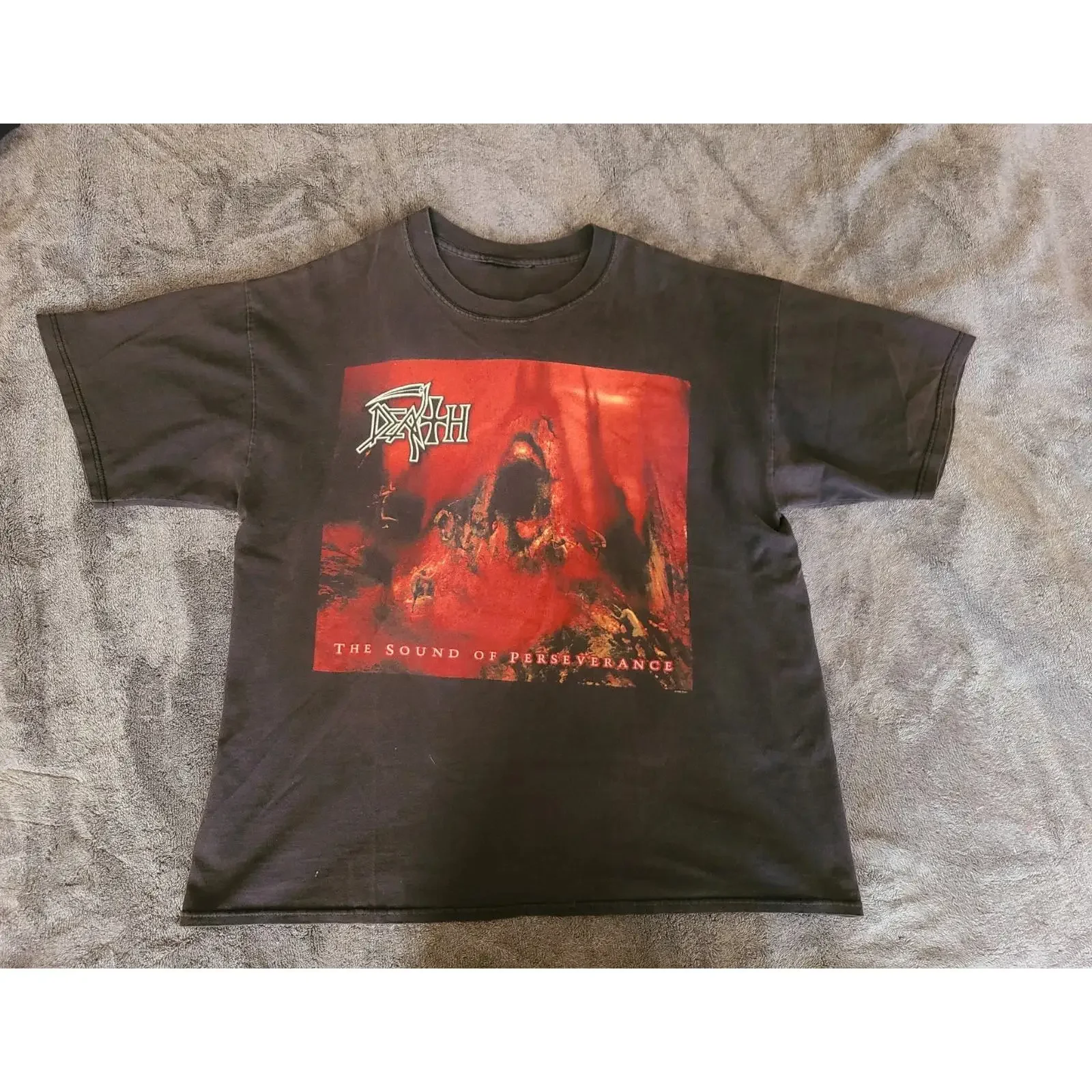 T-shirt vintage 1998 Death The Sound of Perseverance Tour Gr XL EXTREM SELTEN, vintage, lavé, doux, respirant, tendance
