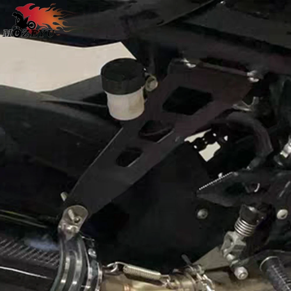 

Motorcycles Exhaust Holder Hanger Bracket Muffler Support For Kawasaki Ninja 250 ABS 2018 2019 2020 2021 Ninja250 Accessories