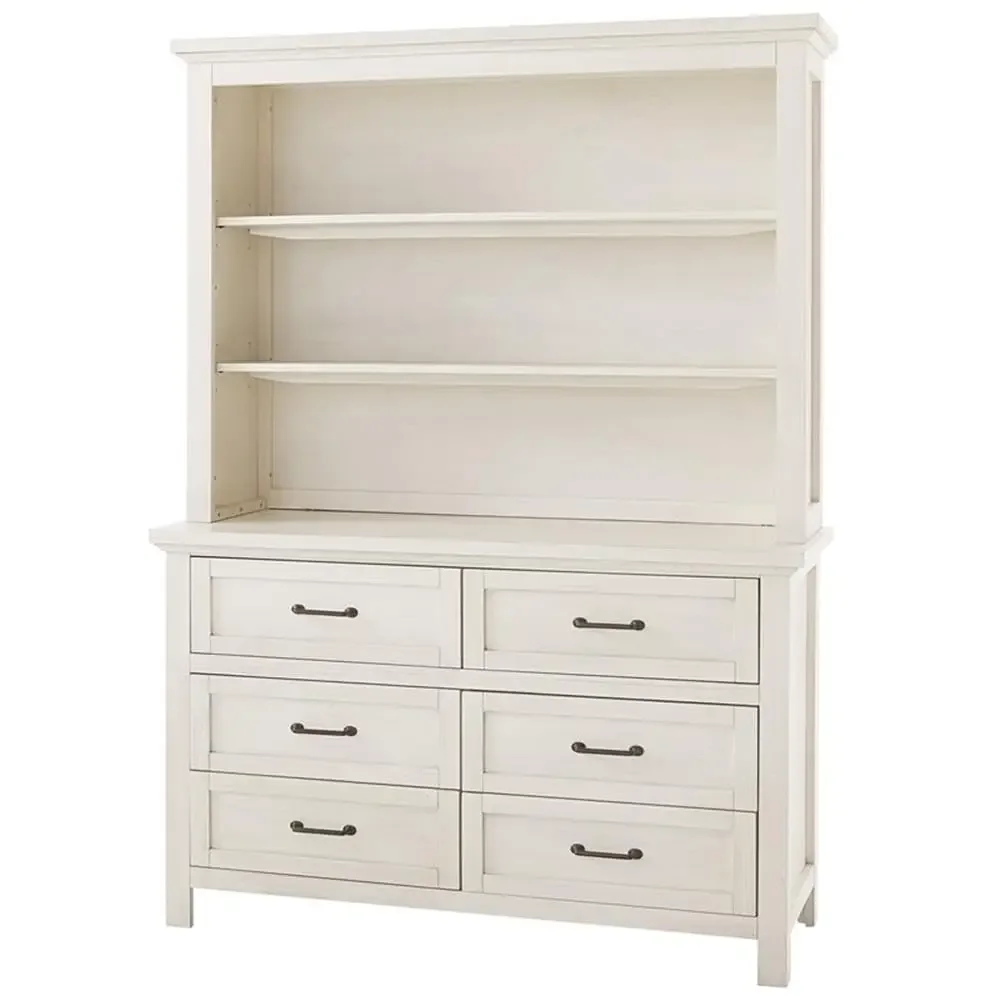 Westfield Hutch/Bookcase Brushed White