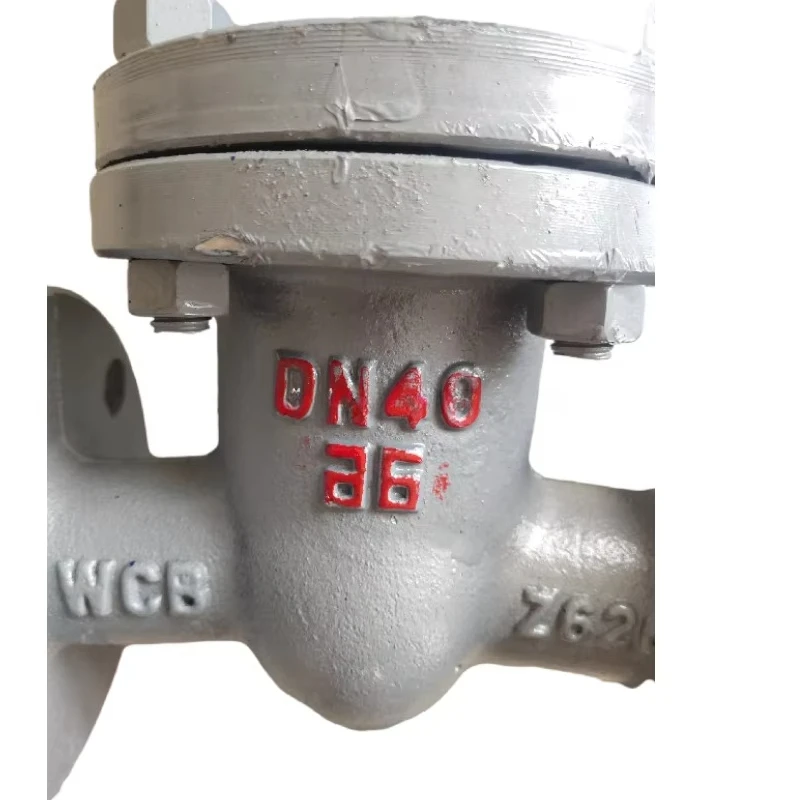 صمام بوابة شفة فولاذية مصبوبة DN40 ~ DN600 صمام بوابة فولاذي مصبوب شفة WCB