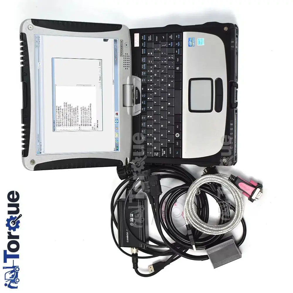 

Linde LSG Pathfinder Forklift Diagnosis Scanner Software Tool Linde Canbox Doctor Forklift Truck Diagnostic Tools +CF19 laptop