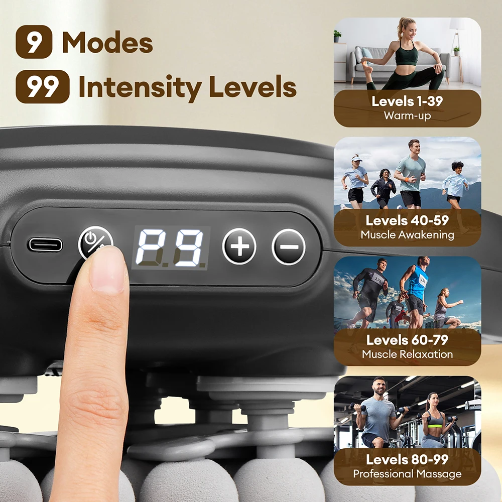 Upgrade Fascia Gun 99 Level El - Home Gym Electric Machine 评论和价格
