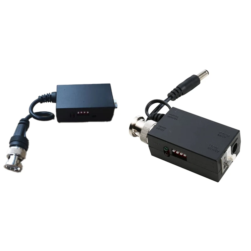 DC12V 1CH Active UTP Video Balun BNC Video Balun per sistema DVR telecamera CCTV