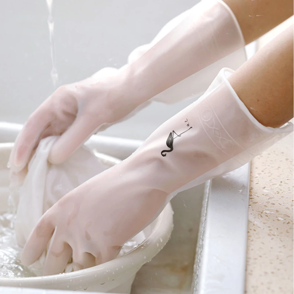 

Gloves Kitchen Household Cleaning Clothing Waterproof Man Dishwashing Protective