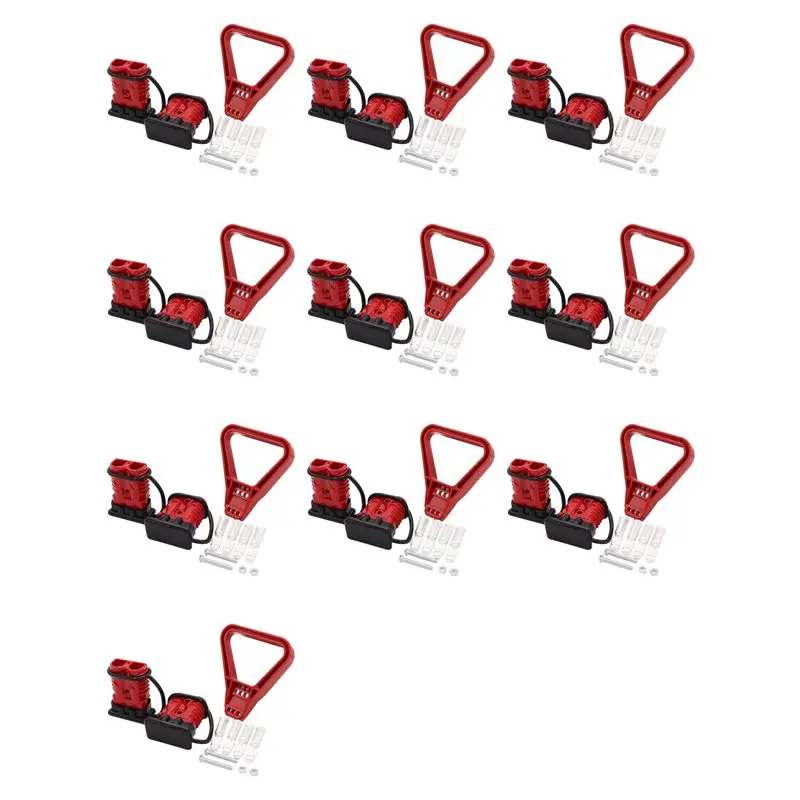 20Pcs 175A 1/0 AWG Battery Power Connector Cable Quick Connect Disconnect Kit For Anderson Connector For Car ATV Winch