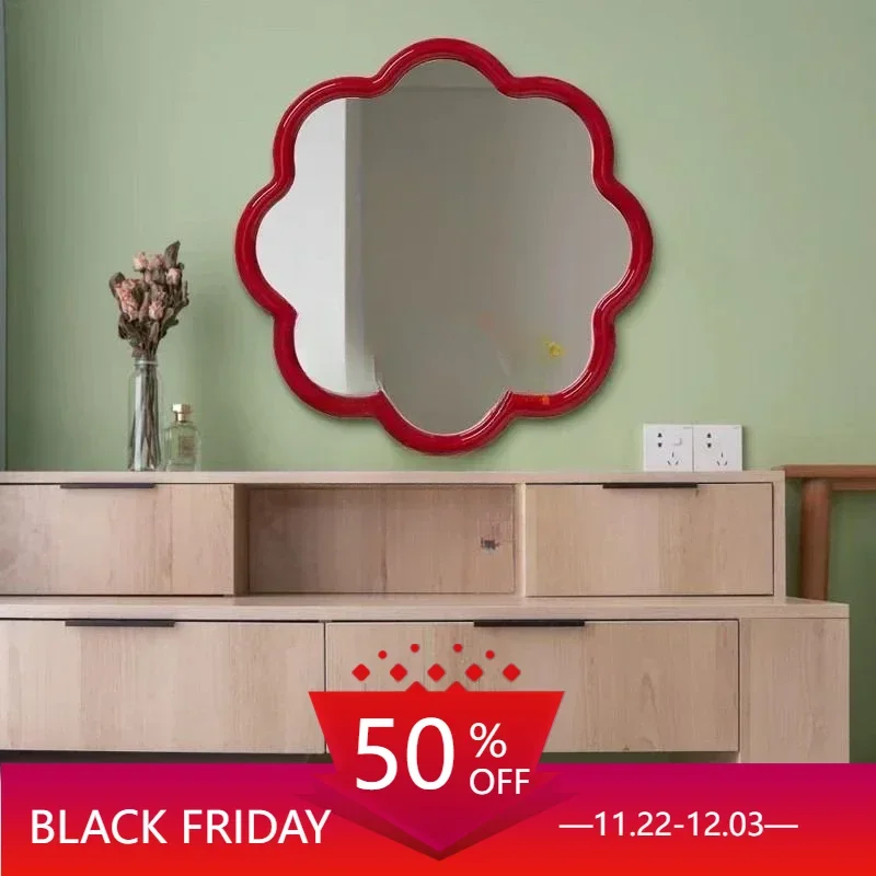 Pocket Makeup Decorative Wall Mirrors Table Small Vintage Infinity Mirror Bedroom Espelhos Decorativos Home DecorationBC