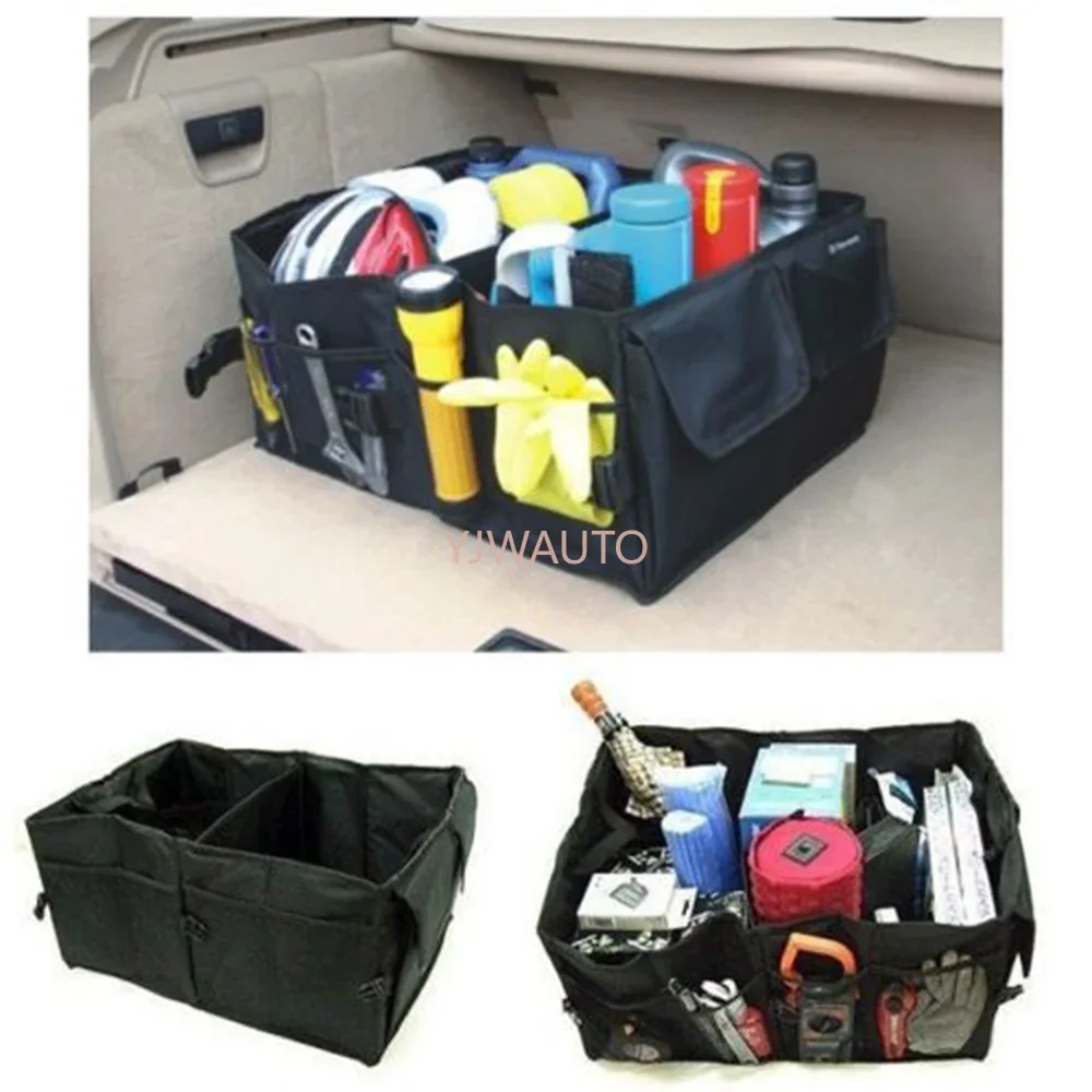 Car Organizer Boot Storage Bags Car Back Folding Storage Box Multi-Use Tools Organizer Car Portable Storage Bags