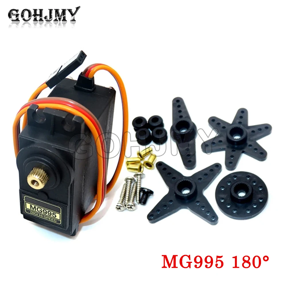 Servos Digital MG995 MG996R MG996 MG946 MG946R MG945 Servo Model Helicopter Boat For Arduino UNO diy