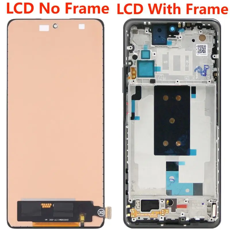 For Xiaomi Mi 11T 21081111RG LCD With Frame Original 6.67