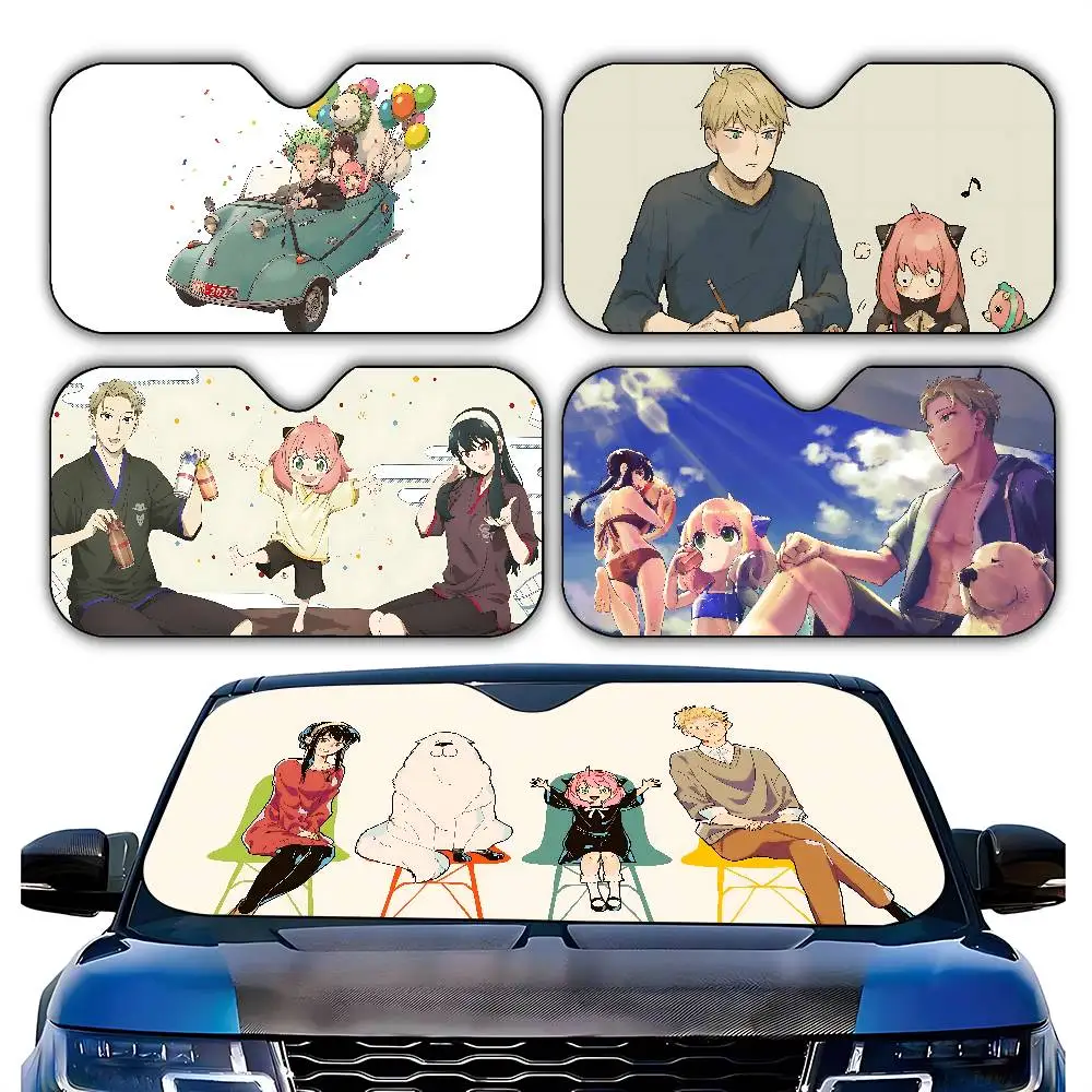 

Anime S-Spy F-Family Car Sunshade Curtains Driving Car SunShade Windscreen Cover Shade Car SunShade UV Rays Sun Visor Protector