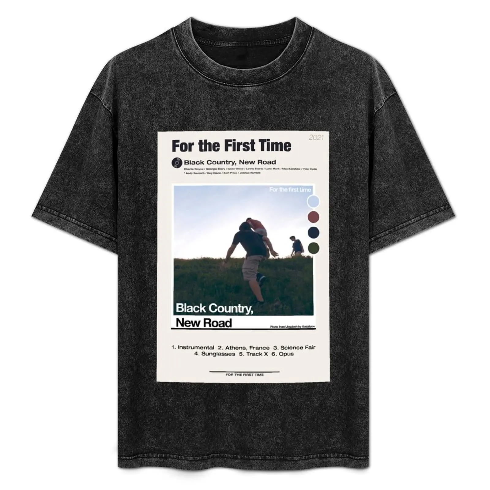 

FROM THE FIRST TIME  Black Country New Road poster T-Shirt High Quality Durable T-Shirt