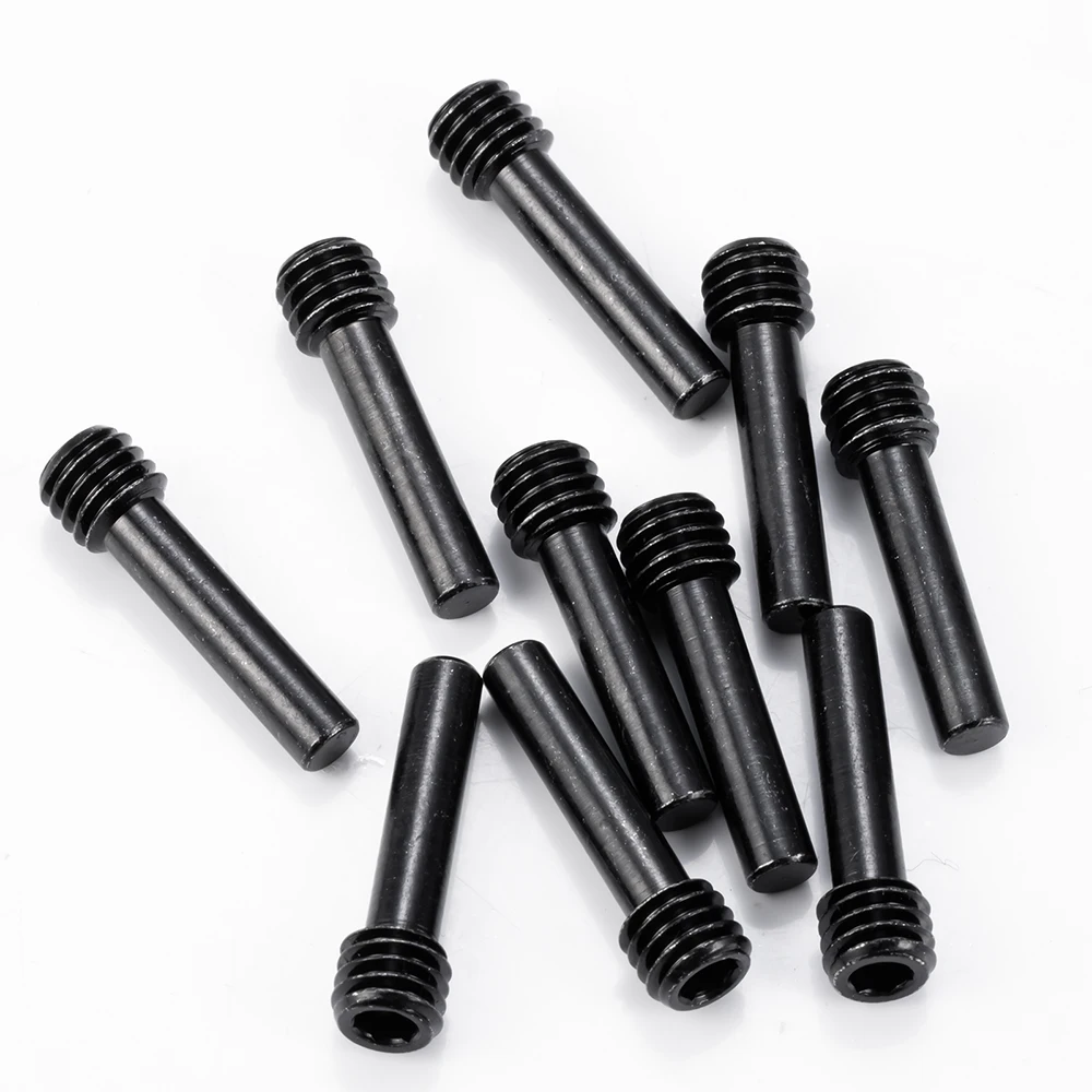 YEAHRUN M6 Drive Shaft Screw Pins M4 CNC Machine Screws for 1/6 Axial SCX6 AXI05000 JLU AXI05001 1/10 Axial SCX10 RC CAR