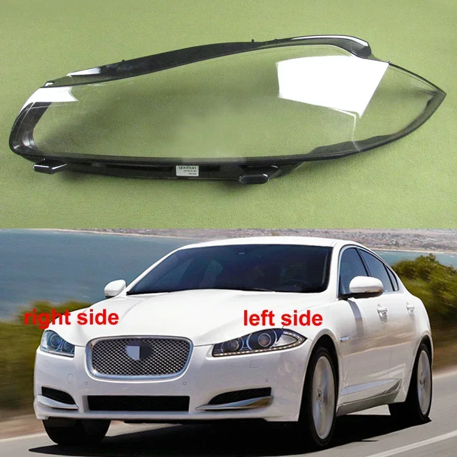 

For Jaguar XF XFL 2012 2013 2014 2015 Headlamp Cover Transparent Shade Lamp Headlight Shell Plexiglass Auto Replacement Parts