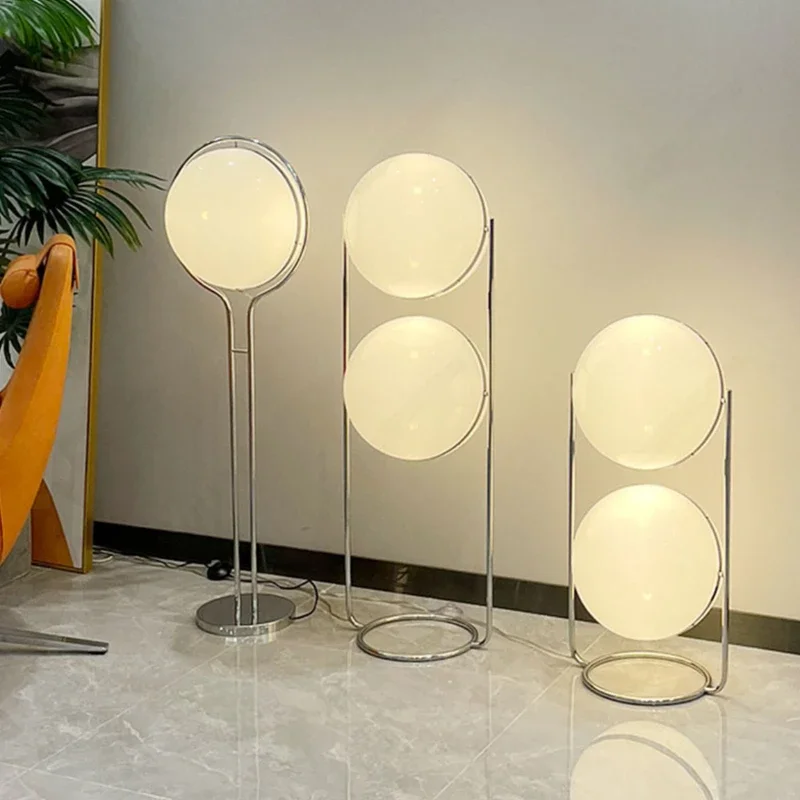 

Nordic Designer Acrylic Ball Floor Lamp for Living Room Bedroom Living Room Home Desk Lamp Creative Study Decoration Lighting