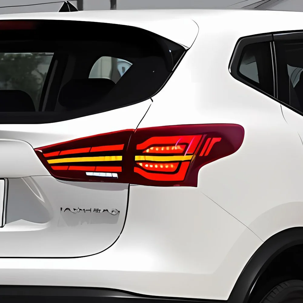 

Авто задние фонари в сборе для Nissan Qashqai 2016-2022, обновление BMW X3, стиль, светодиодные динамические поворотные автомобильные задние фонари, аксессуары