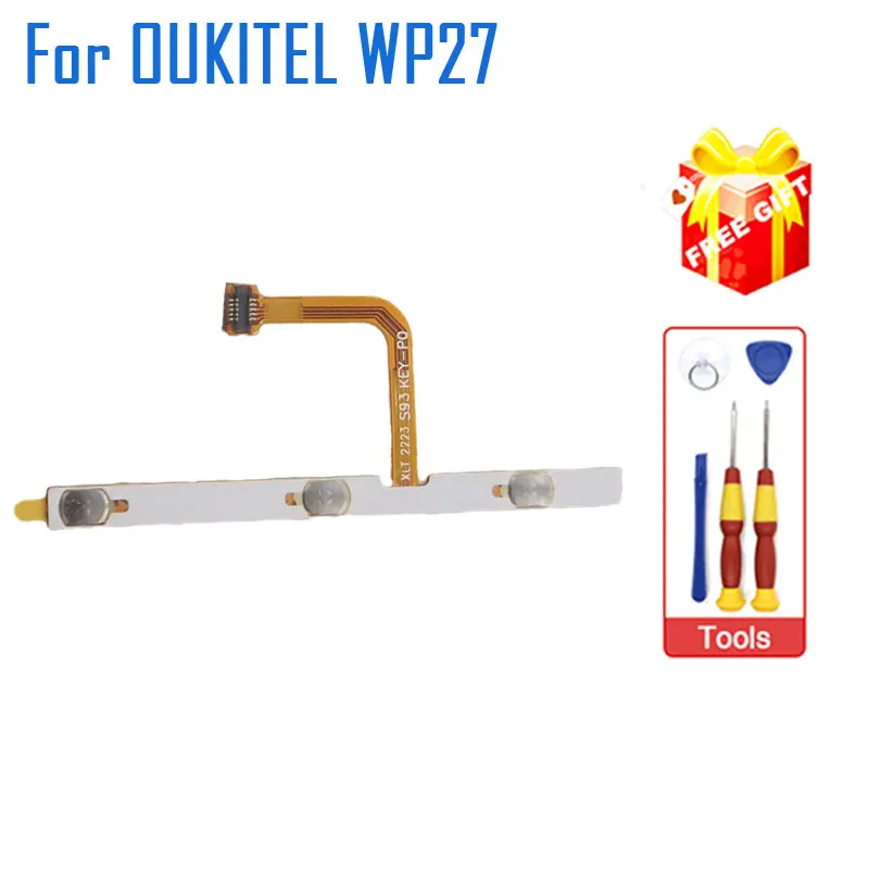 

New Original OUKITEL WP27 Power on/Off+Volume FPC Key Up/Down Button Flex cable FPC Accessories For OUKITLE WP27 Smart Phone