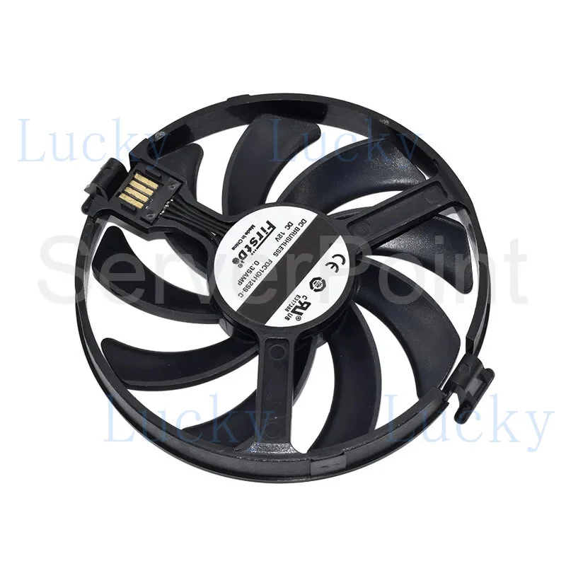 f  New VGA Video Card Cooling DC12V 0.35A FDC10H12S9-C For XFX RX 470 480 580