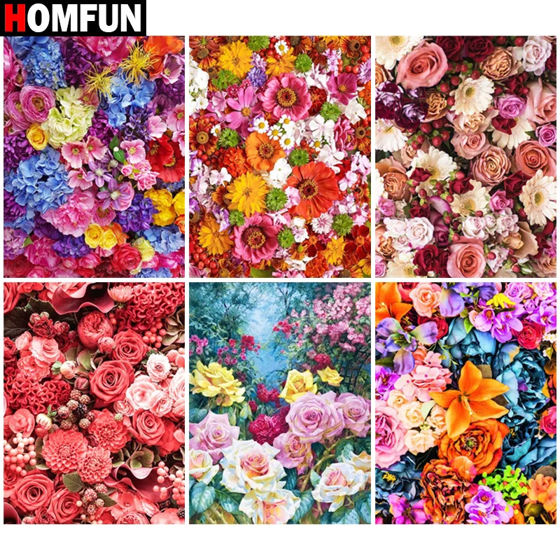 HOMFUN 3D Diamond Painting \