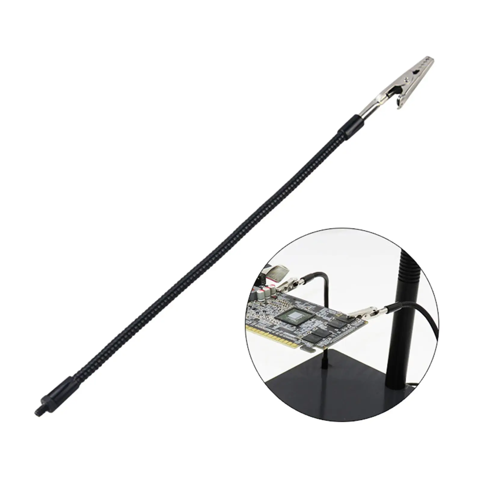 Ajudando as mãos braçadeira pcb titular suporte de solda suporte de placa de circuito ajustável 25cm braço de metal para reparo eletrônico hobby