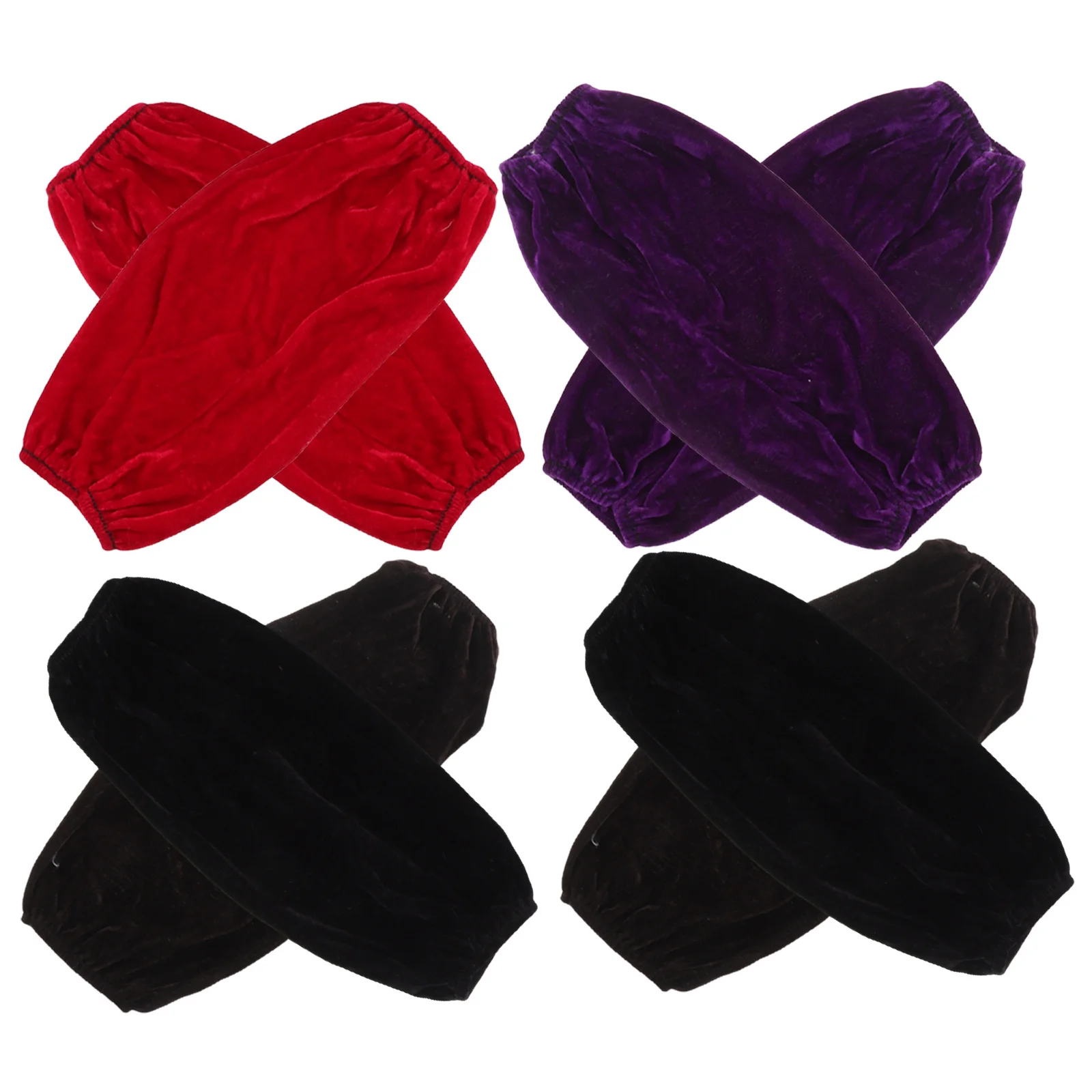 

4pcs Labor Arm Protectors Thickened Gold Waterproof Oil-Proof For Cooking Cleaning Gardening Painting Mechanics