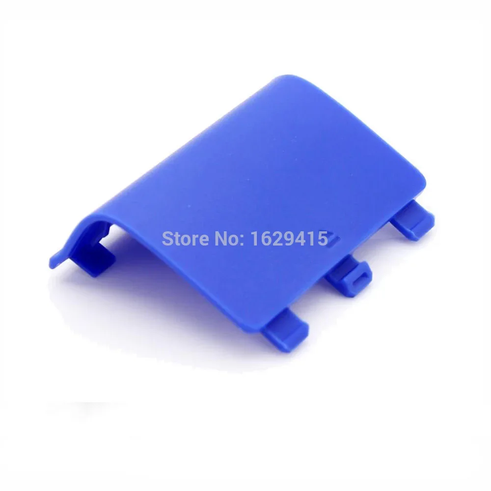 Ivyueen capa para substituição de plástico, 2 peças, tampa traseira, capa protetora para controle de xbox one x s, preto, azul, vermelho e branco