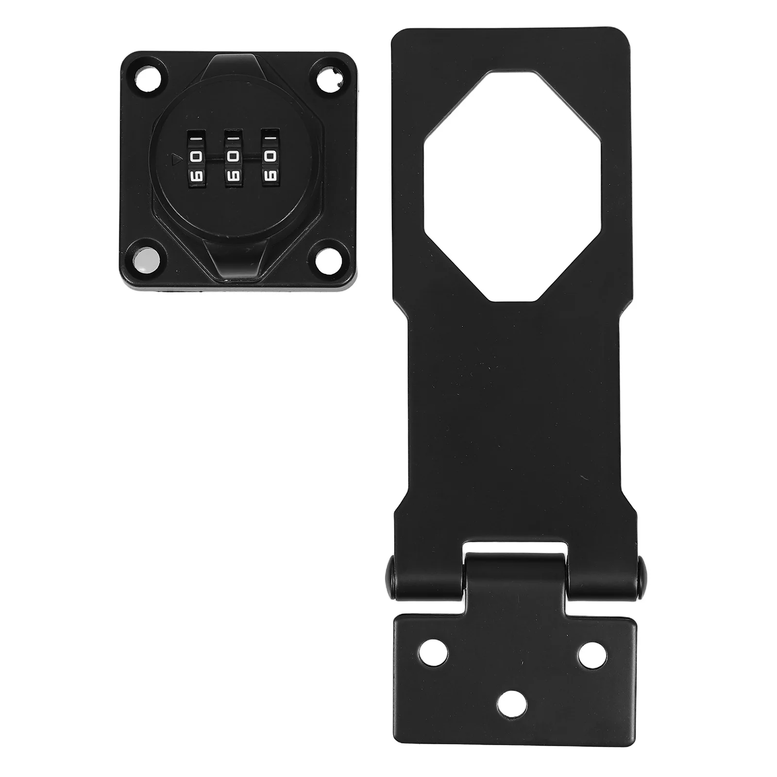 

Keyless Cabinet Combination Lock Mechanical Password Door Latch Security Slide Locks For Cabinet Barn Closet Double Doors