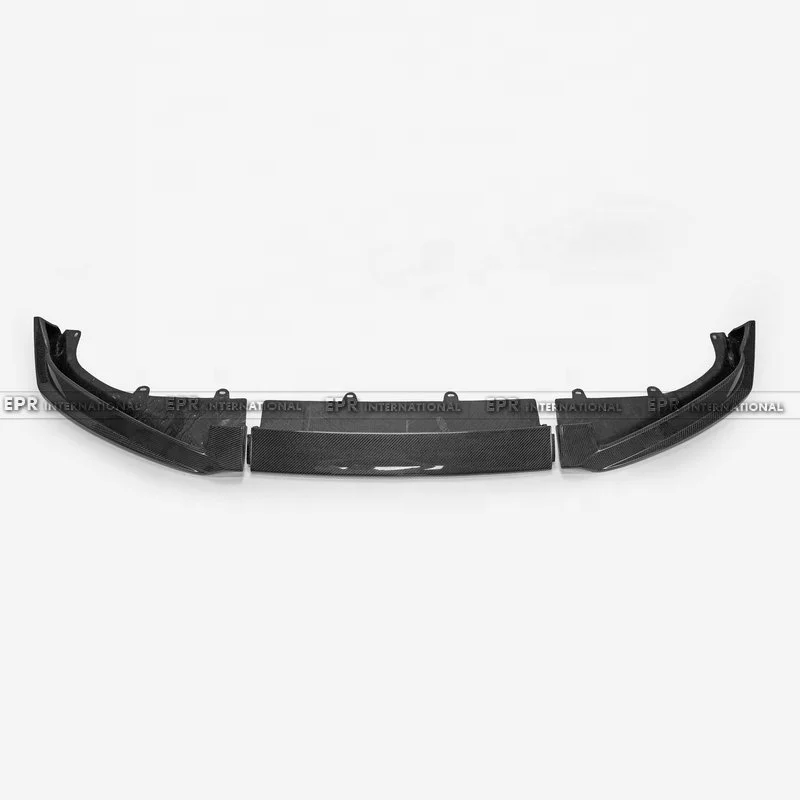 Suitable for Kia EV6 GT-Line EP VCON Front Lip 3Pcs 2022+Model Auto Parts for Replace Durable Carbon Fiber