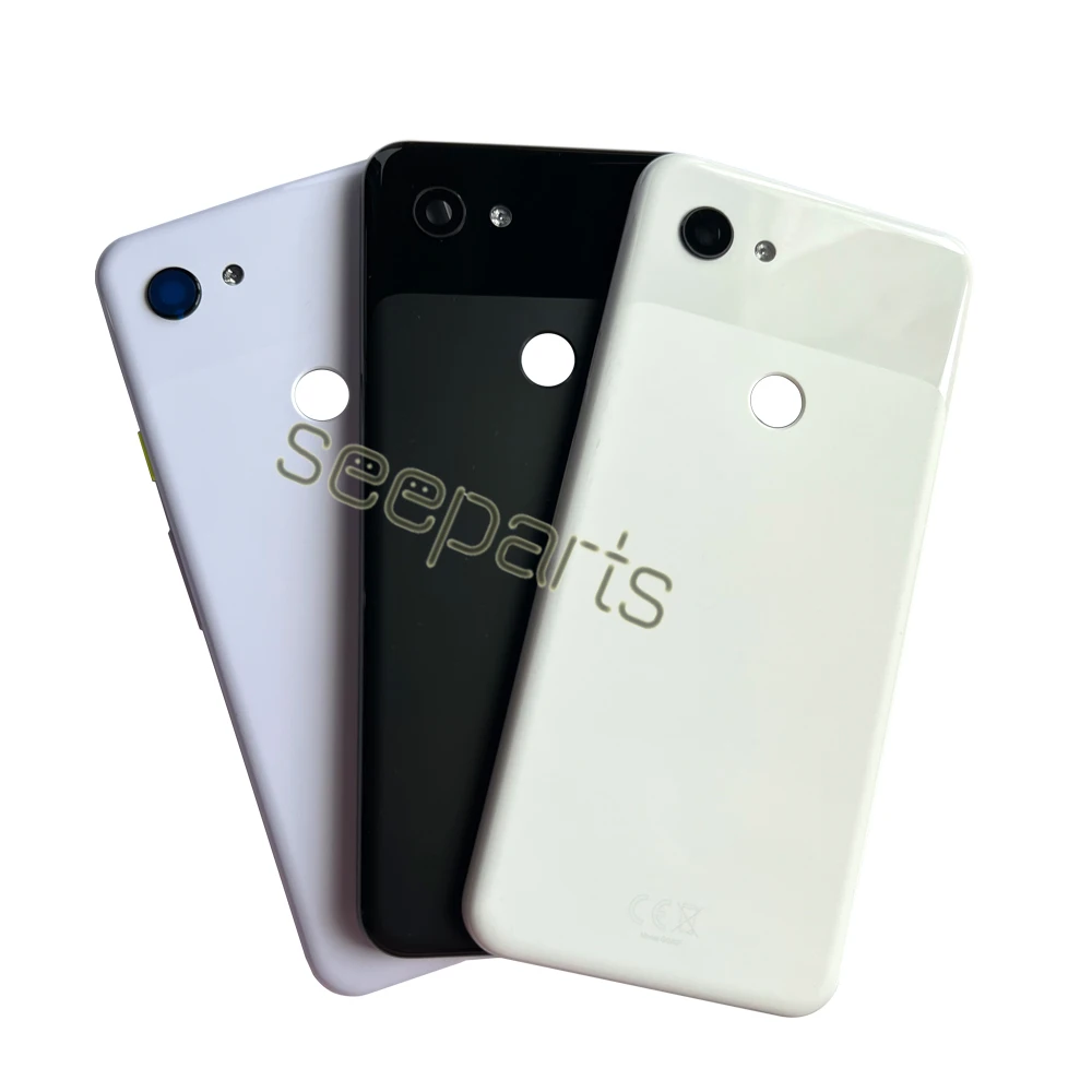 New Cover For Google Pixel 3a XL Battery Cover Door Back Housing Rear Case For Google Pixel 3a Back Battery Door Replacement