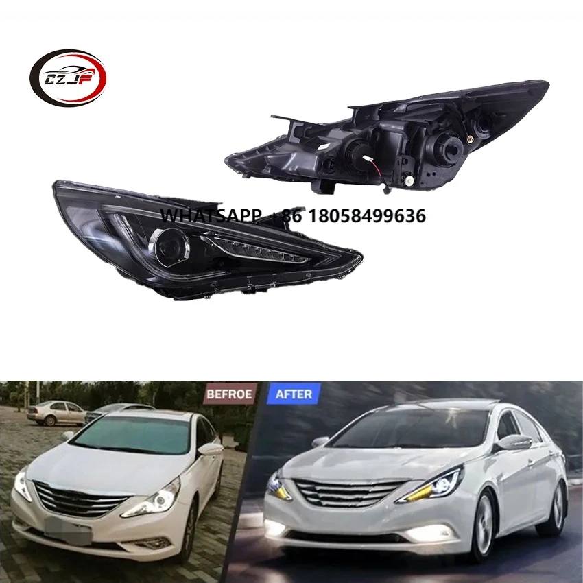 

CZ New LED Tail Lights for YUNDAI Series SONATA 2010 2011 2012 2013 2014 2015 LED HEADLAMP