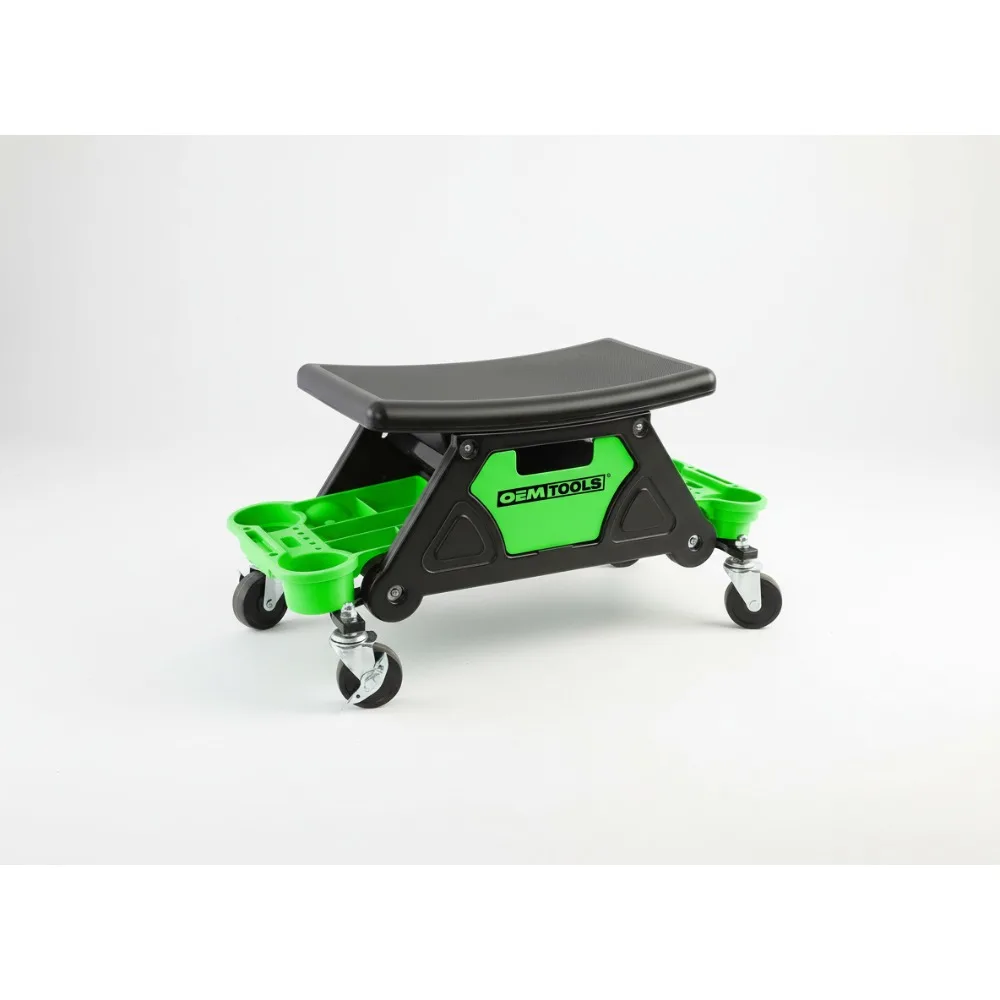 

Heavy-Duty Rolling Workbench with Storage, 300LB Capacity Mechanics Stool for Auto Repair & DIY Projects