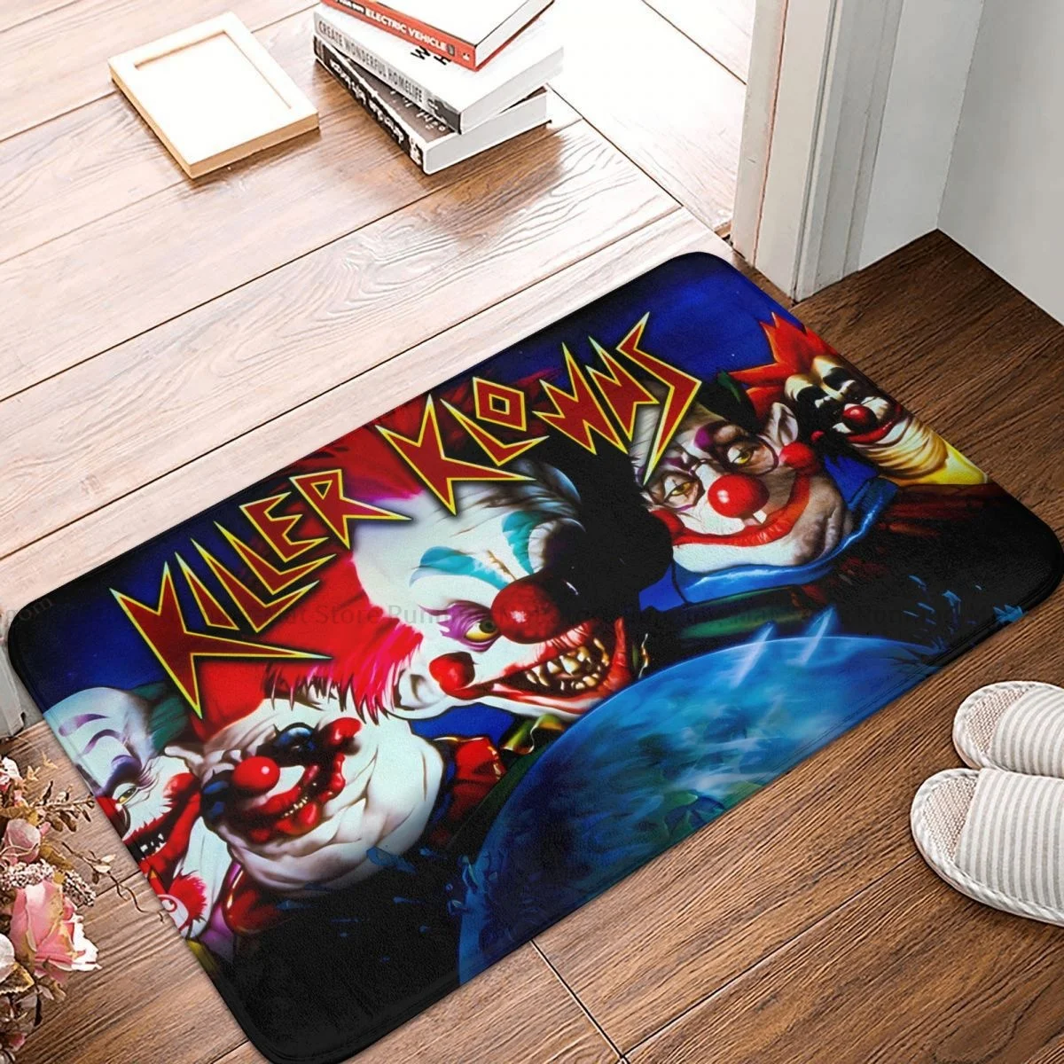 Killer Klowns From Outer Space Film Anti-Slip Doormat Bath Mat Novelty Hallway Carpet Welcome Rug Home Decor