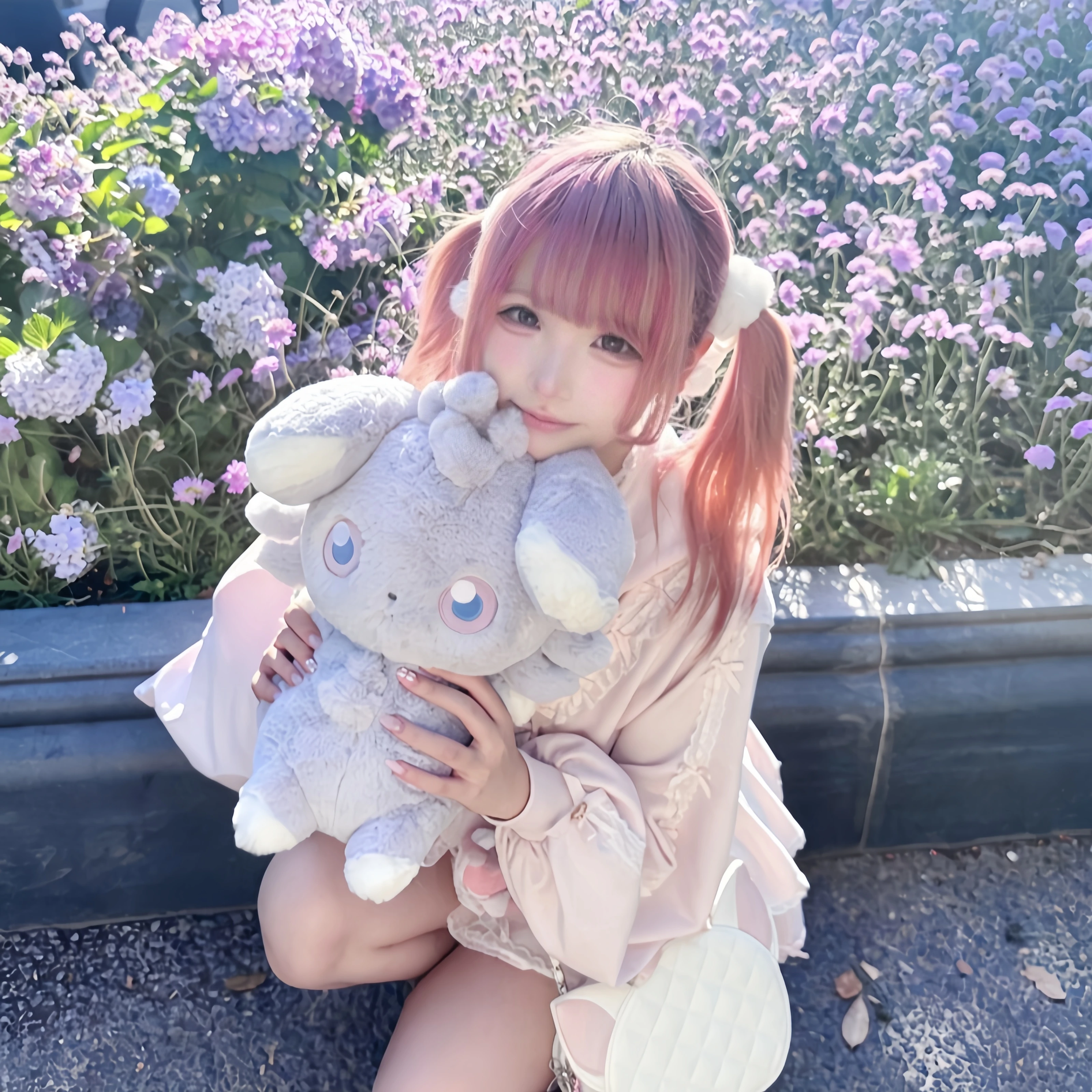  ﻿ Z-A Huggable Fluffy Hug Series Plush Mega Espurr Meowstic Doll Espurr Peluche Squirtle Bulbasaur Charmander Super Soft Gift