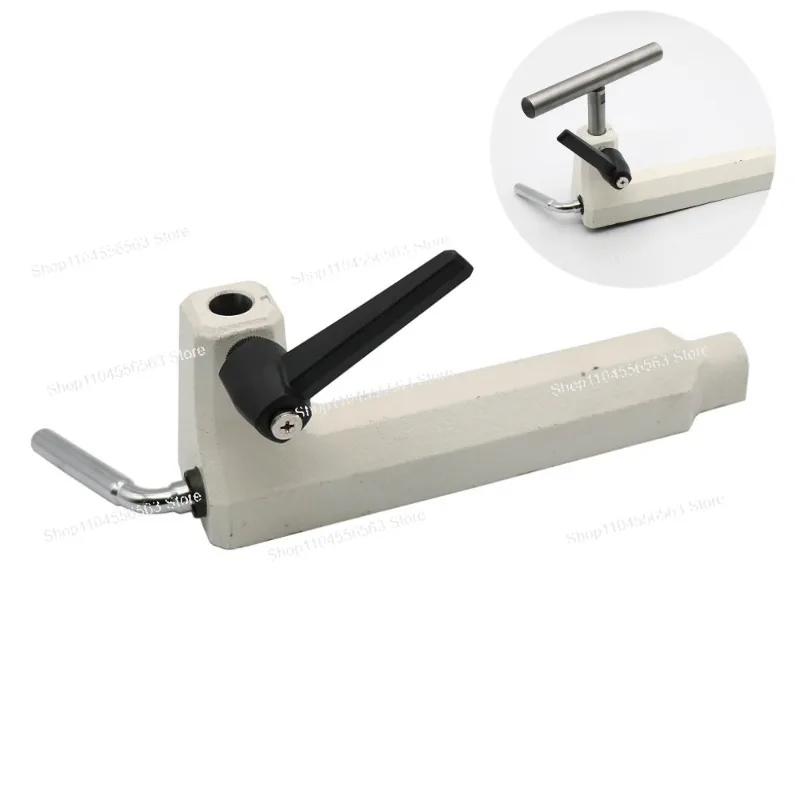 

Woodworking Turning Small Lathe Tool Holder Base - 16MM Aperture Cast Iron Tool Rest for Household DIY Lathe